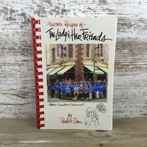Favorite Recipes From The Lady & Her Friends Cookbook By Paula H Deen Spiral Bou